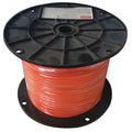 Cable, 3/32 in., 500 ft, 7 x 7, Orange Vinyl