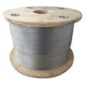 Cable, 1/8 in., 50 ft., 7 x 19, Steel