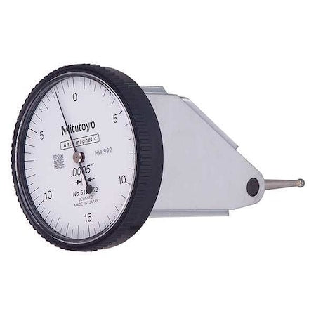 Dial Test Indicator, Vert, 0 to 0.030 In
