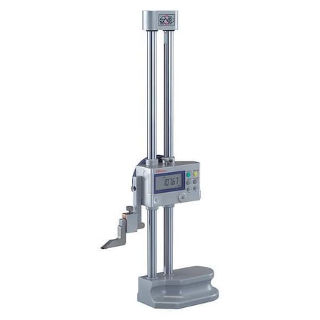 Digital Height Gage, LCD, Range 0 to 12 in
