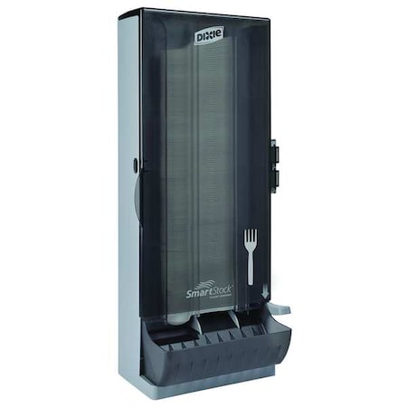 Fork Dispenser, Smoke, Capacity 120