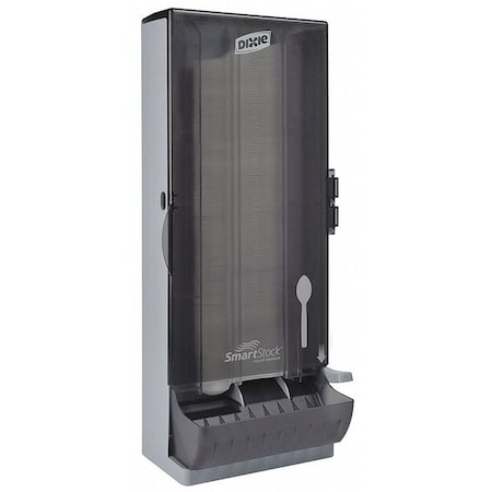 Spoon Dispenser, Smoke, Capacity 120