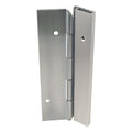 Piano Hinge, Stainless Steel, Half Surface Mounting, 1 3/4 in Leaf W x 7 ft Leaf H