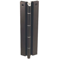 Piano Hinge, Aluminum Alloy, Full Surface Mounting, 1 5/8 in Leaf W x 7 ft Leaf H