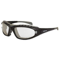 Crossfire Diamondback, Safety Glasses, Anti-Fog & Anti-Scratch, Indoor/Outdoor Lens, Black Frame