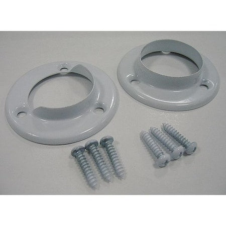 Pole Socket, Steel, 2-13/32 in. L, 2 Sockets