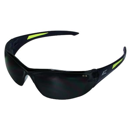 Delano G2, Safety Glasses, Anti-Scratch, Gray Lens, Black Frame, Frameless