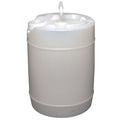 Pail, Screw Top, Round, 5 gal, Plast, Natural