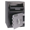 Depository Safe with Key Lock 86 lb, 1 cu ft, 12 ga Steel