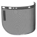 Face Shield Visor, Black Visor, 8" Height, Uncoated Lens, Black