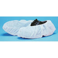 Disposable Shoe Covers, Polypropylene, White, Slip Resistant Sole: No , XL