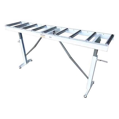 Conveyor Table, Roller Spacing 8 In.
