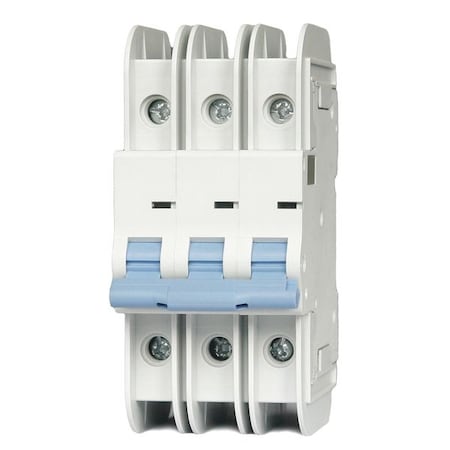 IEC Miniature Circuit Breaker, NDB2T-63 B16/3 L Series, 16A, 3 Pole, 480V AC, 10kA at 480V AC