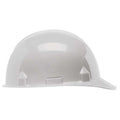 Hard Hat, SC-6, Polyethylene, 4 Point Ratchet, Type 1, Class E, White