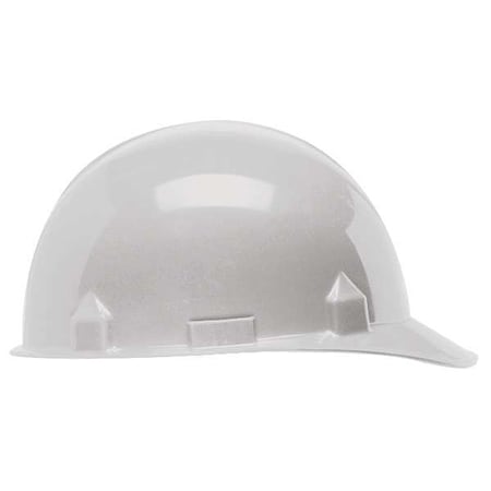 Hard Hat, SC-6, Polyethylene, 4 Point Ratchet, Type 1, Class E, White