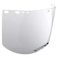 Face Shield Visor, Clear Visor, Acetate, Uncoated Lens, Clear