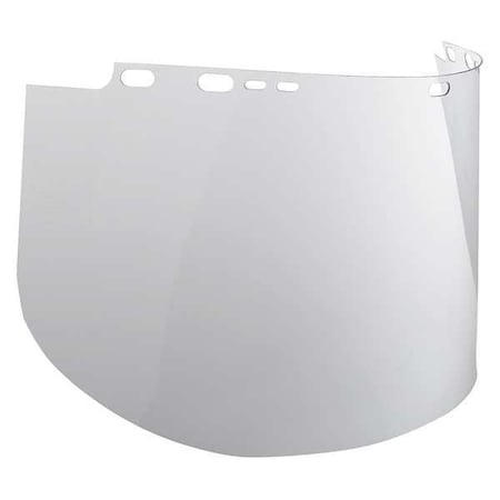 Face Shield Visor, Clear Visor, Acetate, Uncoated Lens, Clear