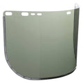Face Shield Visor, Green Visor, Acetate, Uncoated Lens, Light Green