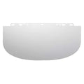 Face Shield Visor, Clear Visor, 9" Height, Uncoated Lens, Clear