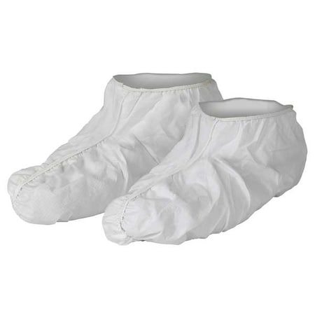 Disposable Shoe Covers, SMMMS, White, Slip Resistant Sole: No , Universal