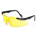 Magnum 3G Mini, Safety Glasses, Anti-Scratch, Amber Lens, Black Frame, Frameless
