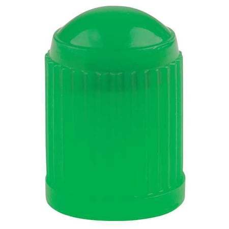 Green Plastic Sealing Valve Cap,PK1000