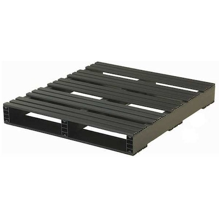Recycled Rigid PVC Pallet, 36 in L, 32 in W, 4 1/2 in H, 1, 500 lb Dynamic