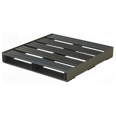 Recycled Rigid PVC Pallet, 36 in L, 36 in W, 5 in H, 1, 500 lb Dynamic