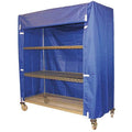 Cart Cover, 48x24x54, Blue, Nylon