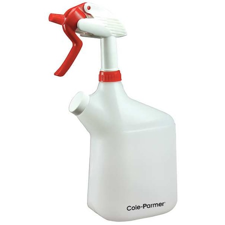 Trigger Spray Bottle, Clear, HDPE