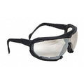 Safety Goggles, Clear Lens, Anti-Fog & Anti-Scratch, Foam Lined, Elastic Strap, Dagger Series