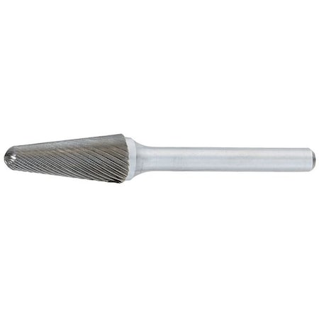Carbide Bur,Cylinder,1/2 in.