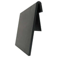Black Plastic Label Holder, 4 in L, 2 1/4 in W
