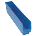 Blue Shelf Bin, 23-5/8"L x 4-3/8"W x 8"H