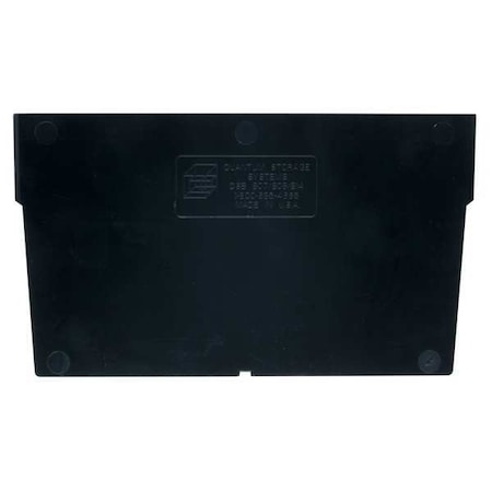 Plastic Divider, Black, 7 1/4 in L, 7 1/2 in H, 50 PK