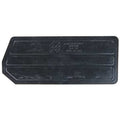 Plastic Divider, Black, 12 3/4 in L, 5 1/2 in H, 6 PK