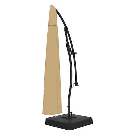 Offset Patio Umbrella Canopy Cover, Sand