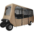 Golf Cart Enclosure Roof, 6 Person, Light Khaki, X-Long