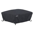 Fire Pit Cover, age Square Fire Pit Cover, Black Full