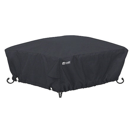 Fire Pit Cover, age Square Fire Pit Cover, Black Full