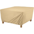 Terrazzo Coffee Table Cover, Sq Ottomanm, Lg, Sand, 28"x28"