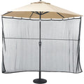 Classic Umbrella Shade Screen, Black Universal, 70"x70"