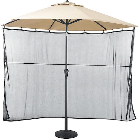 Classic Umbrella Shade Screen, Black Universal, 70"x70"