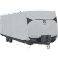 Trailer Cover, 15 ft-18 ft L, Black/Grey/White