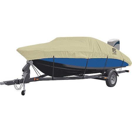 Waterproof Boat Cover, Model E, Tan