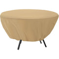 Terrazzo Round Table Cover, Sand, 52"x52"