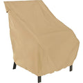 Terrazzo High Back Chair Cover, Sand, 26"x25"