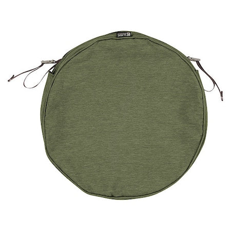 Montlake Dining Seat Cushion Slipcover, Heather Fern, 15"x15"