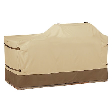 Island Left/Right Grill Cover, Beige, Medium