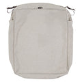 Montlake Rectangle Lounge Seat Cushion Slipcover, Heather Grey, 27"x25"